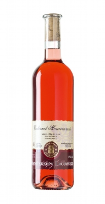 Cabernet Moravia rosé p.s. 2019 polosladké č.1934 Staré hora LECHOVICE 